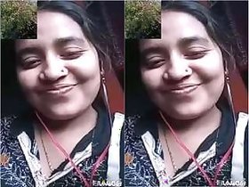 Horny Shows Her His Tits Pussy Video Call Part 2