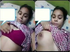 Pretty Indian Girl Shows Tits and Pussy On Video Call Part 1