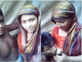 Bagla Budi Sucking Debar's Tits