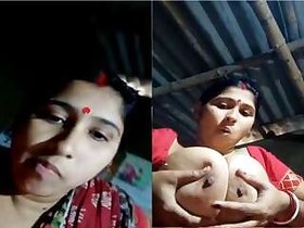 Horny Desi Budi Shows Her Big Tits and Wet Pussy Part 1