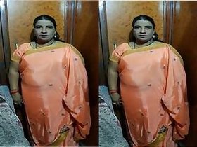 Desi Randi Bhbahi Undresses Her Sari and Gives a Pleasant Blowjob to a Client