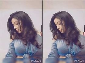 Pretty Lankan Girl Shows Tits