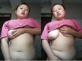 Horny Assam Girl Shows Her Big Tits and Pussy
