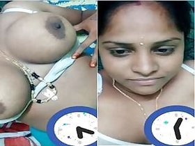 Hot Desi Bhabhi on camera With tits Part 1