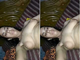 Desi Girl Shows Tits Masturbating Part 2