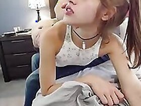 Babysitter spanked and then fucked