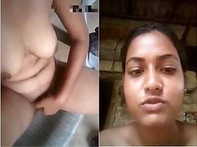 Desi Girl Writes Finger Lover Video