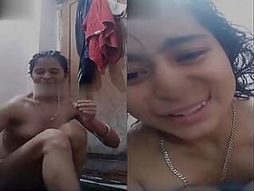 Pretty girl's tits and bathing Part 3