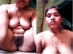 Desi Indian girl shows her tits and pussy Part 1