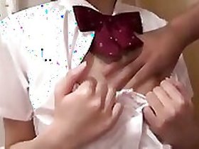 Anal spray bangs asian school girl